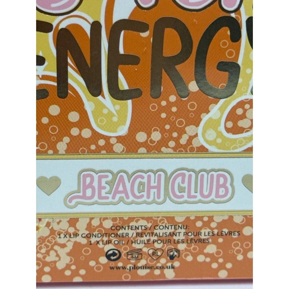 P. Louise Bad B*tch Energy Beach Club On the Beach Lip Duo Conditioner Oil